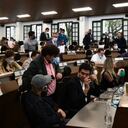 Plenaria del Concejo de Bogotá discutiendo la modificación al reglamento interno.