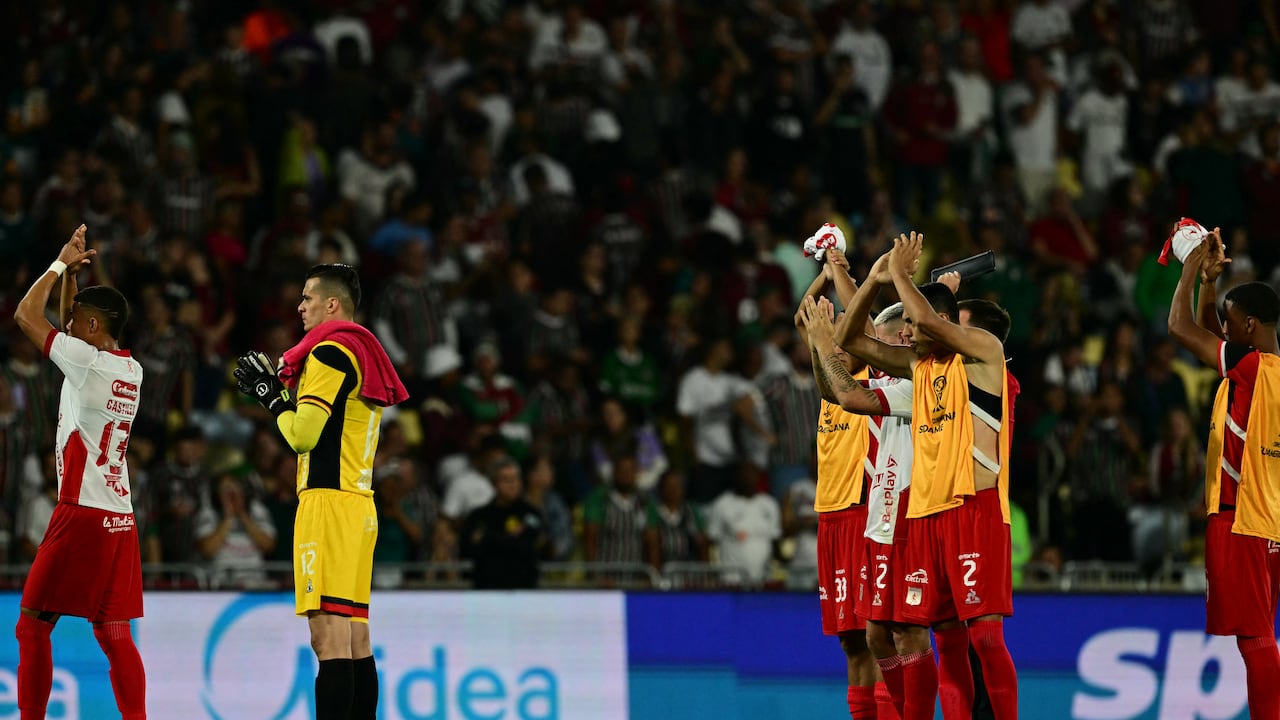 América de Cali tras su eliminación de Copa Sudamericana.