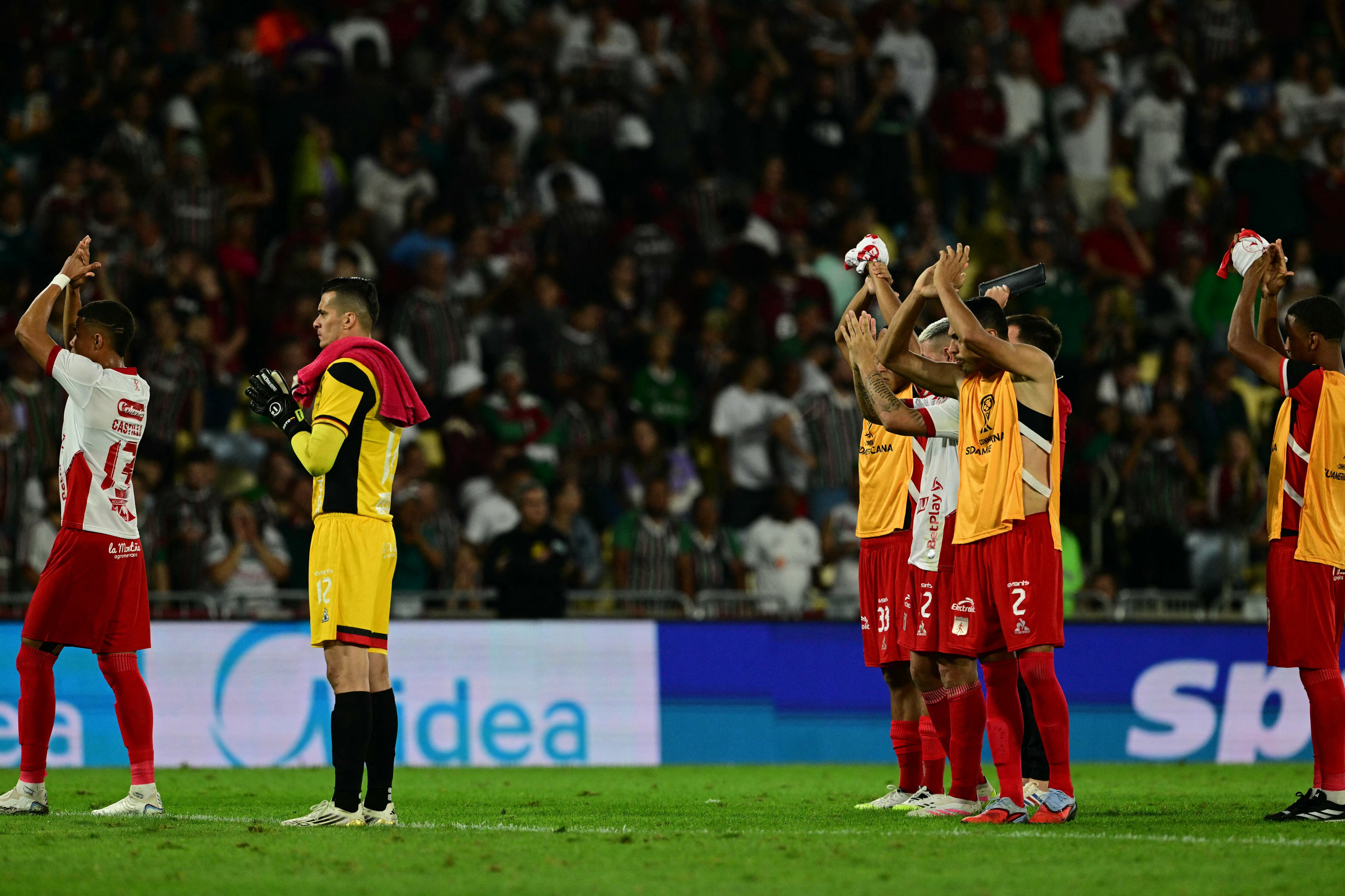América de Cali tras su eliminación de Copa Sudamericana.