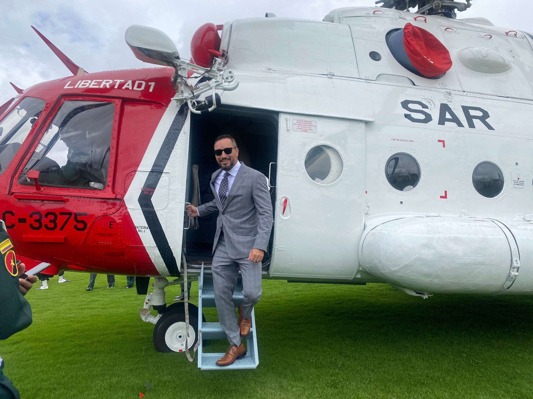 Tras 15 años del histórico momento, el ciudadano estadounidense recordó el día que volvió a la libertad.