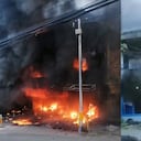 Fuerte incendio se presentó el 2 de mayo en Santa Fe de Antioquia.