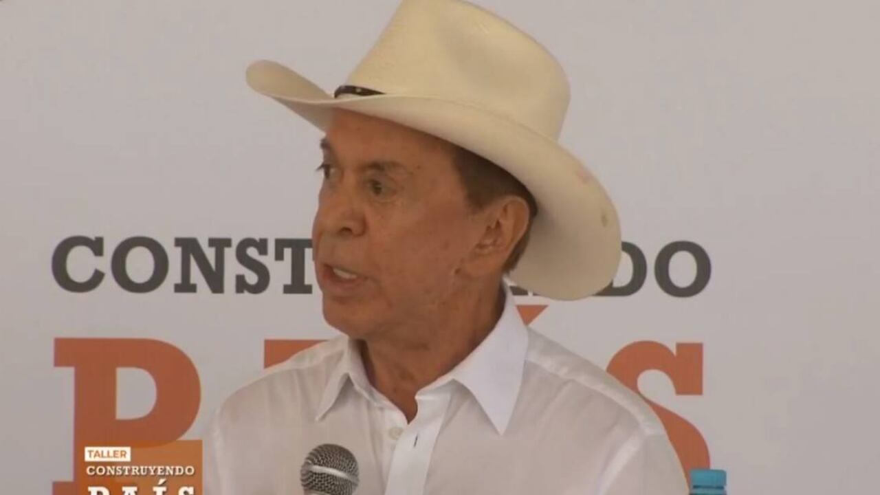 Nebio Echeverry, Gobernador de Guaviare, durante su intervención en el taller Construyendo País, en San José del Guaviare. Foto: Presidencia de la República
