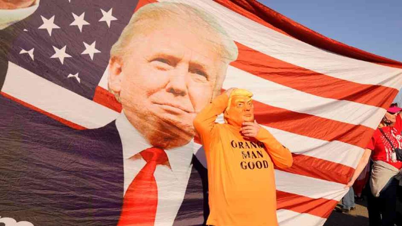 Protestas en Washington a favor de Donald Trump