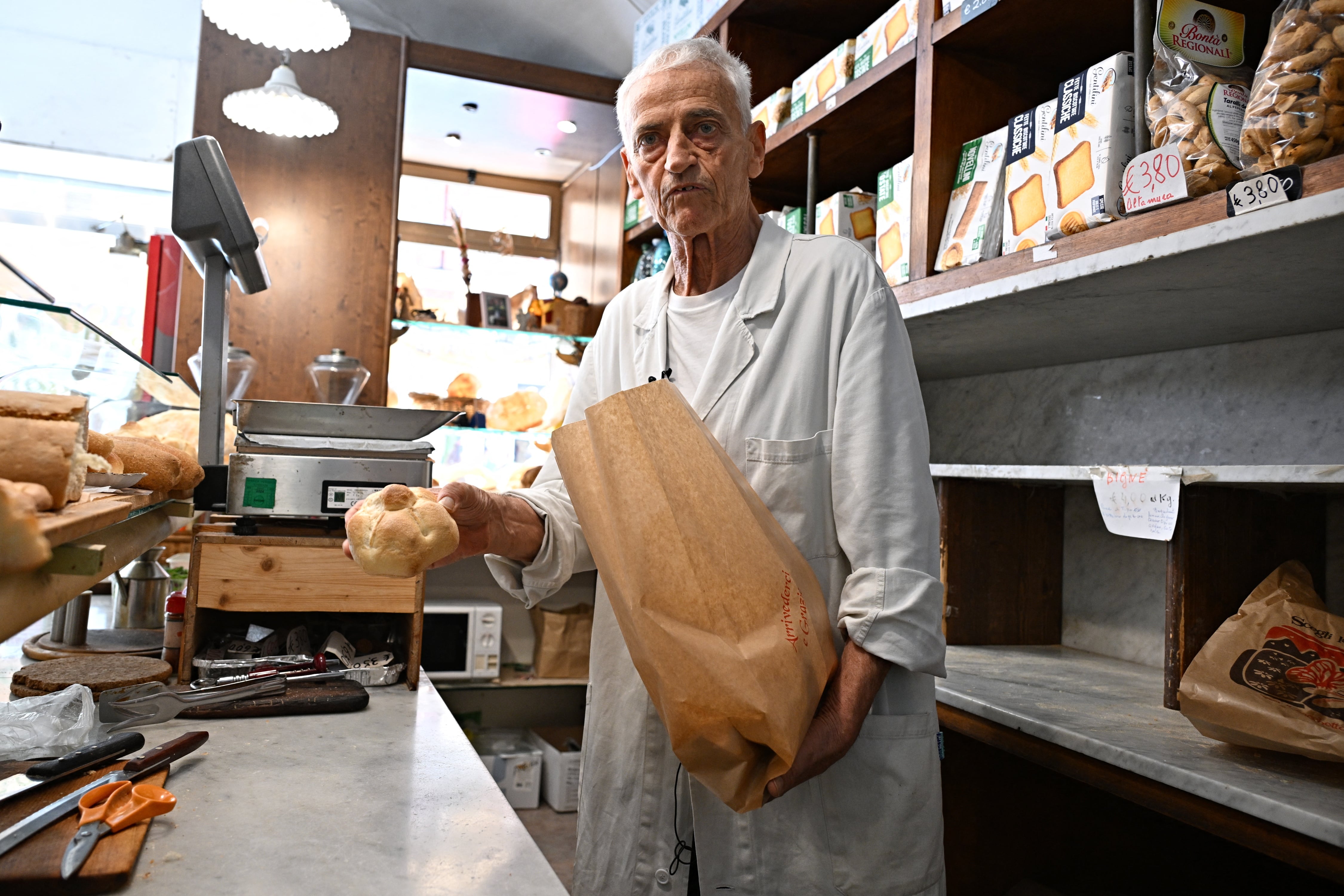 Panadería de los papas Roma
