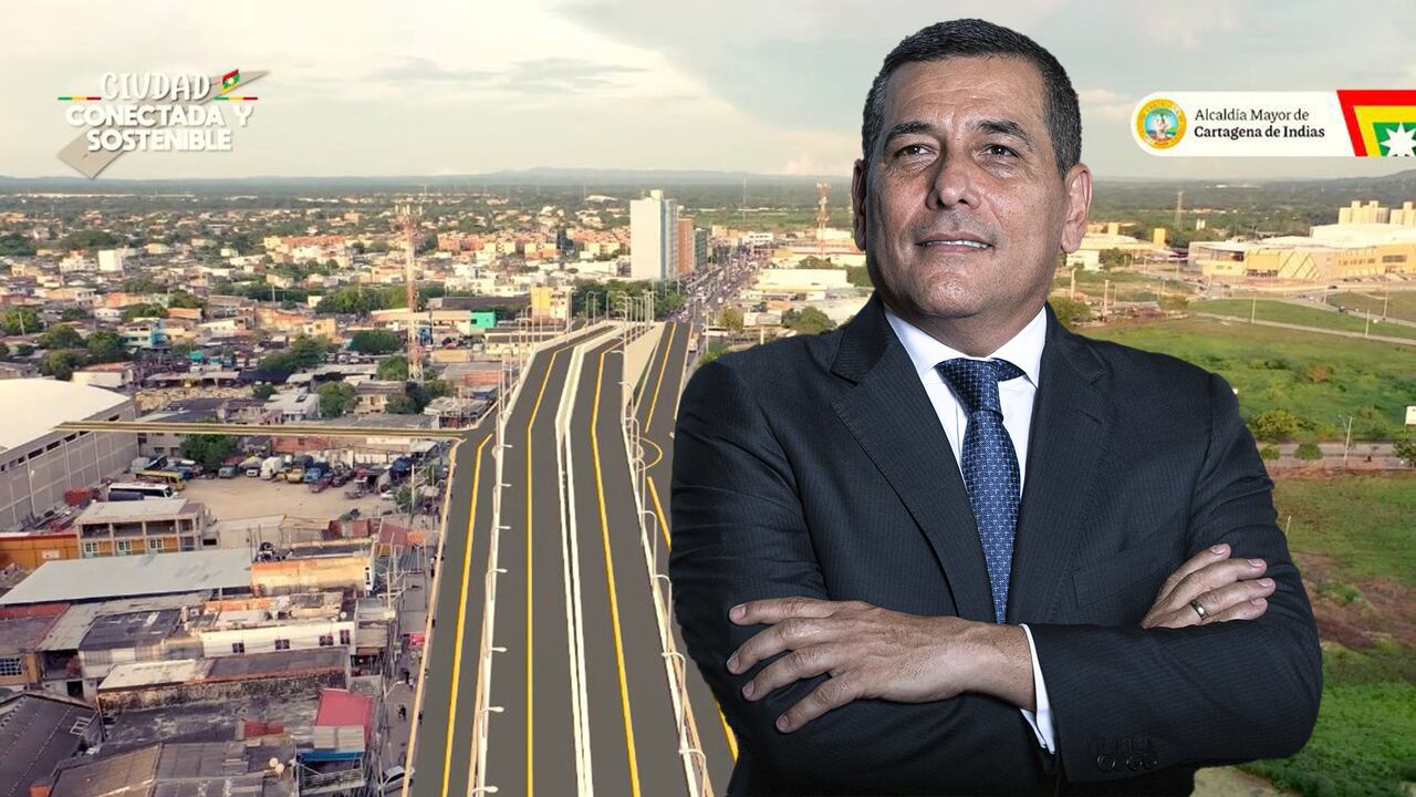 alcalde de Cartagena, Dumek Turbay
Render vía