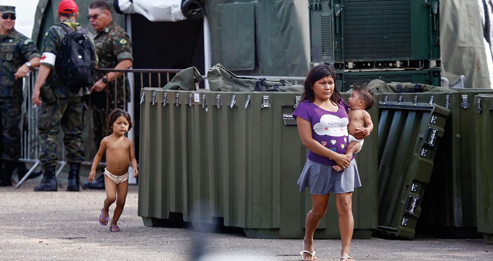  En la reserva yanomami han muerto más de 570 niños, por eso la CIDH pide poner la lupa en este tema. 