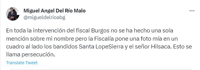 Abogado Miguel Ángel del Río responde a la Fiscalía sobre su foto en el gráfico de los implicados en las revelaciones de Nicolás Petro