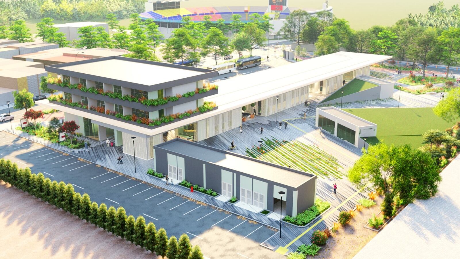 Así quedará la terminal de Palmira.