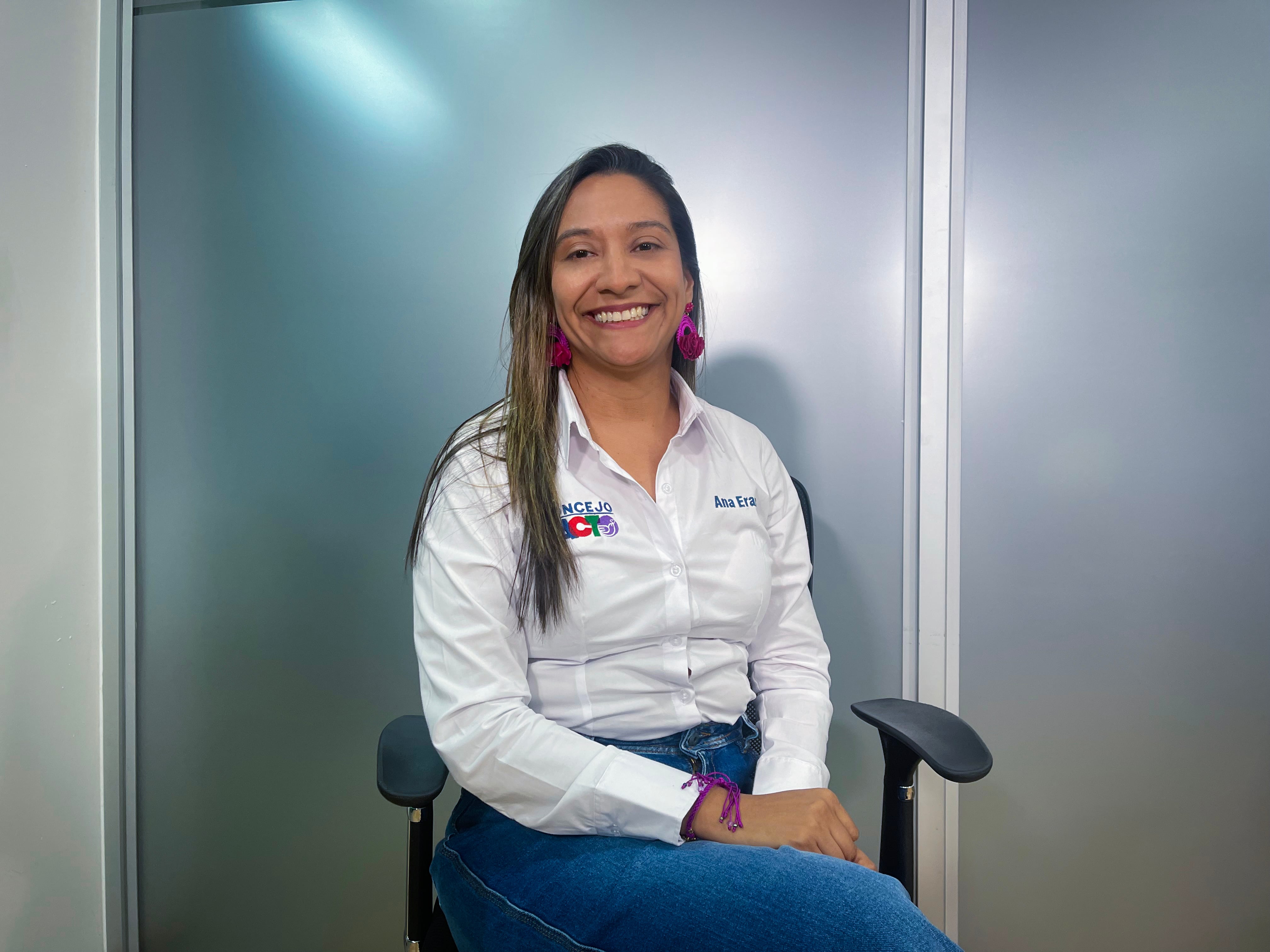 Ana Erazo es militante del Pacto Histórico.