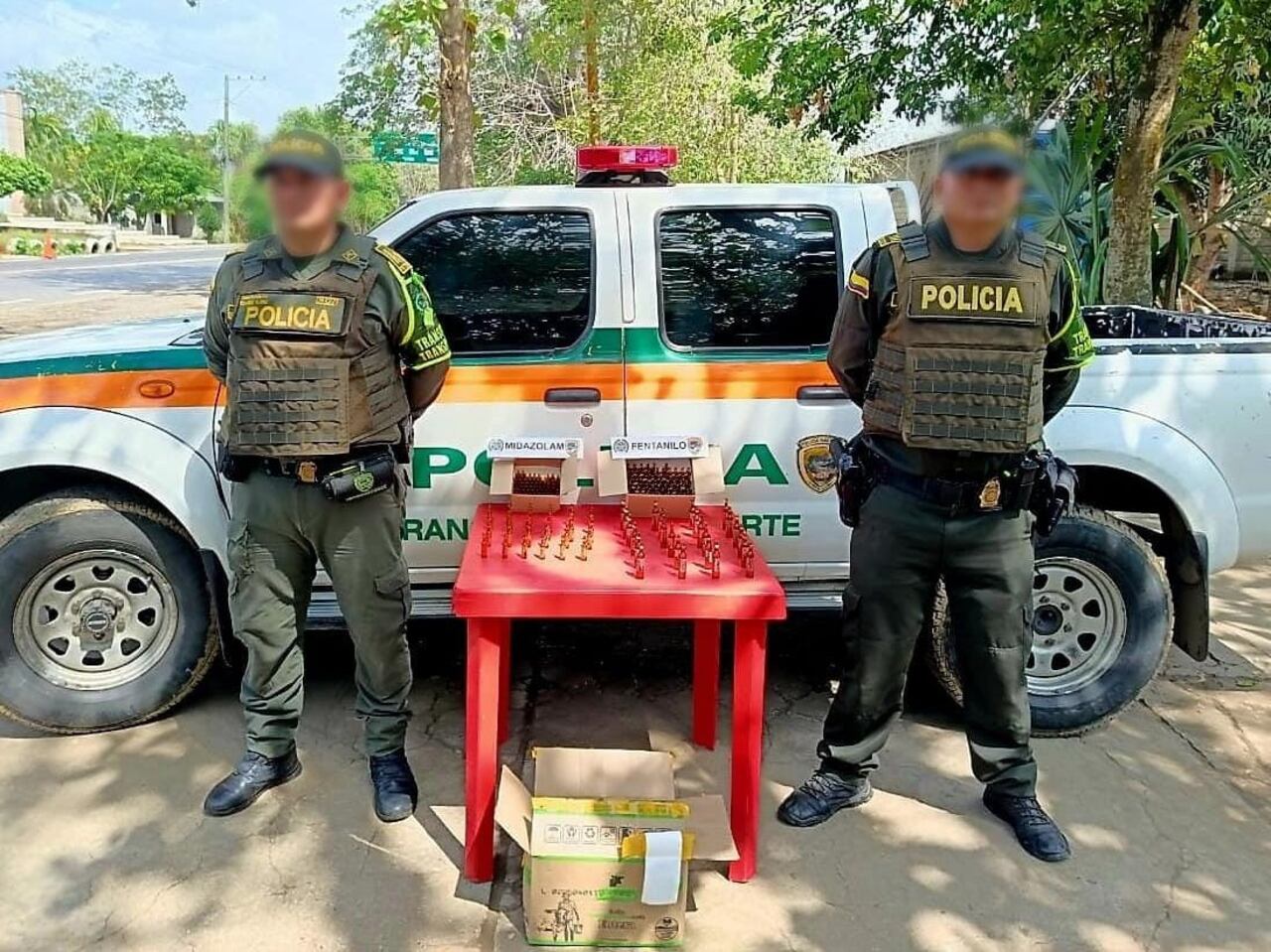 Fentanilo decomisado en Córdoba.