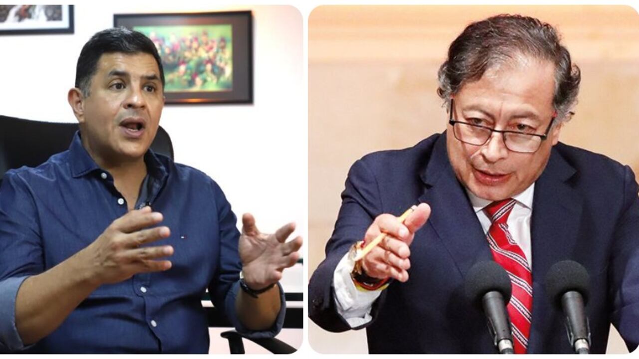 Jorge Iván Ospina y Gustavo Petro