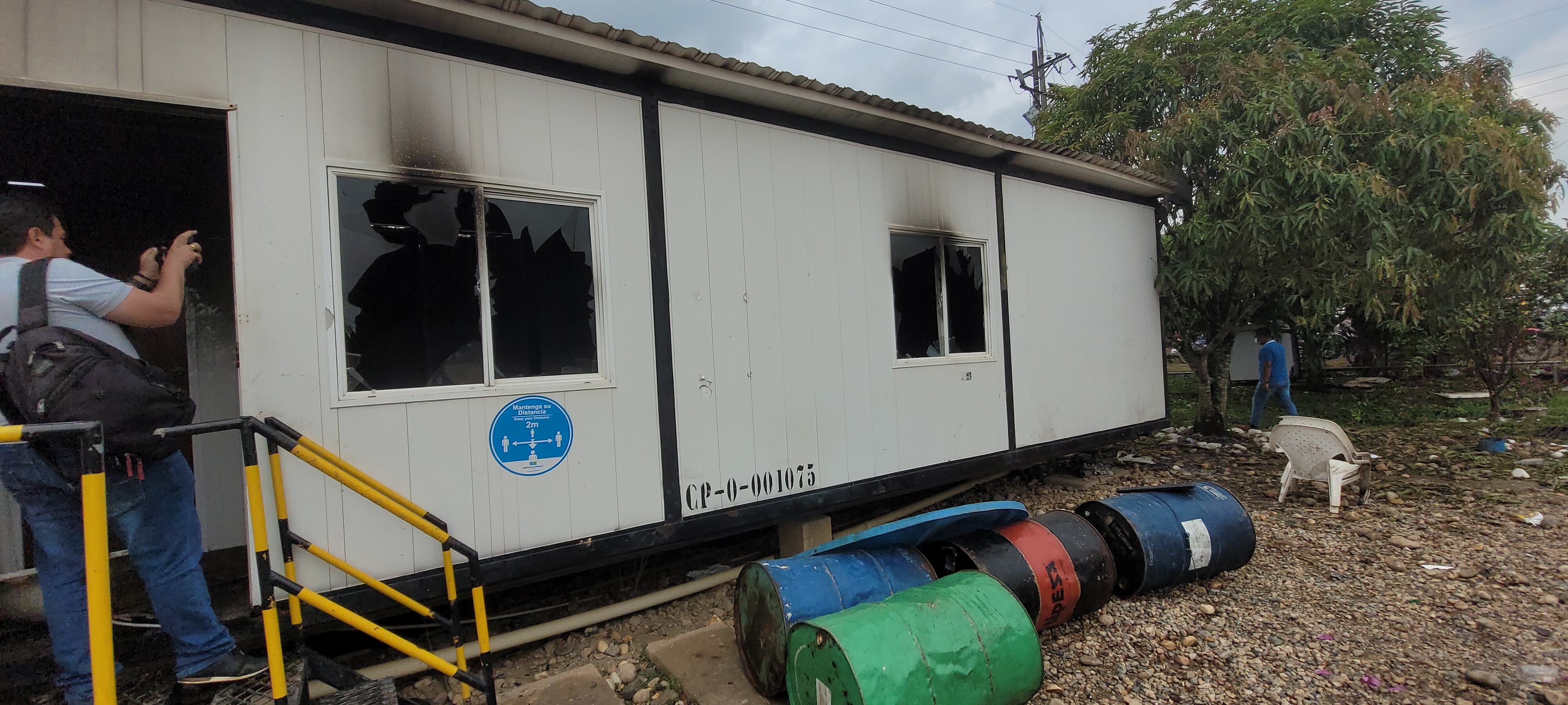 petrolera Emerald Energy destruida