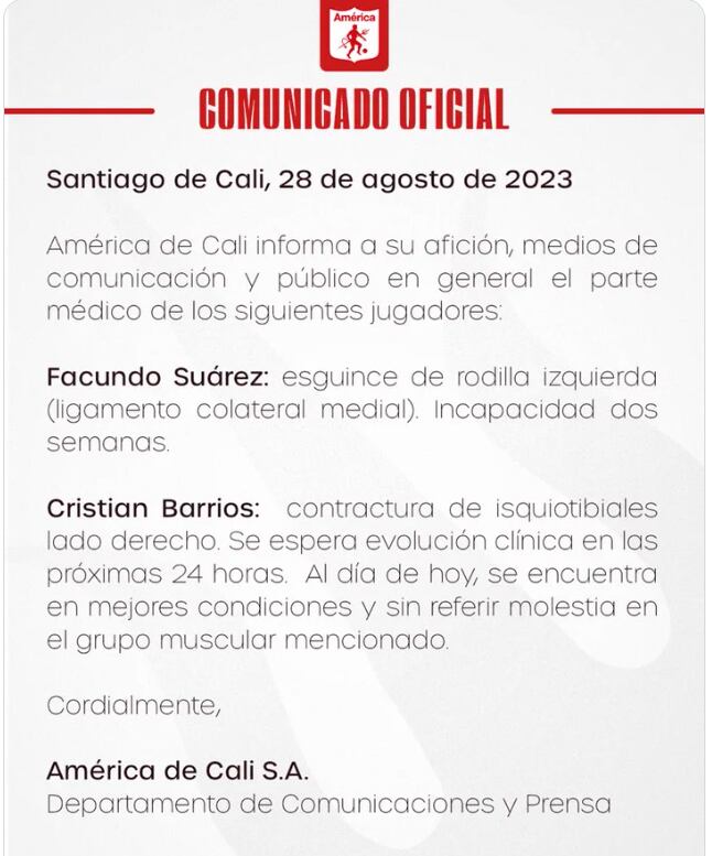 El cuadro escarlata hizo oficial un nuevo reporte médico