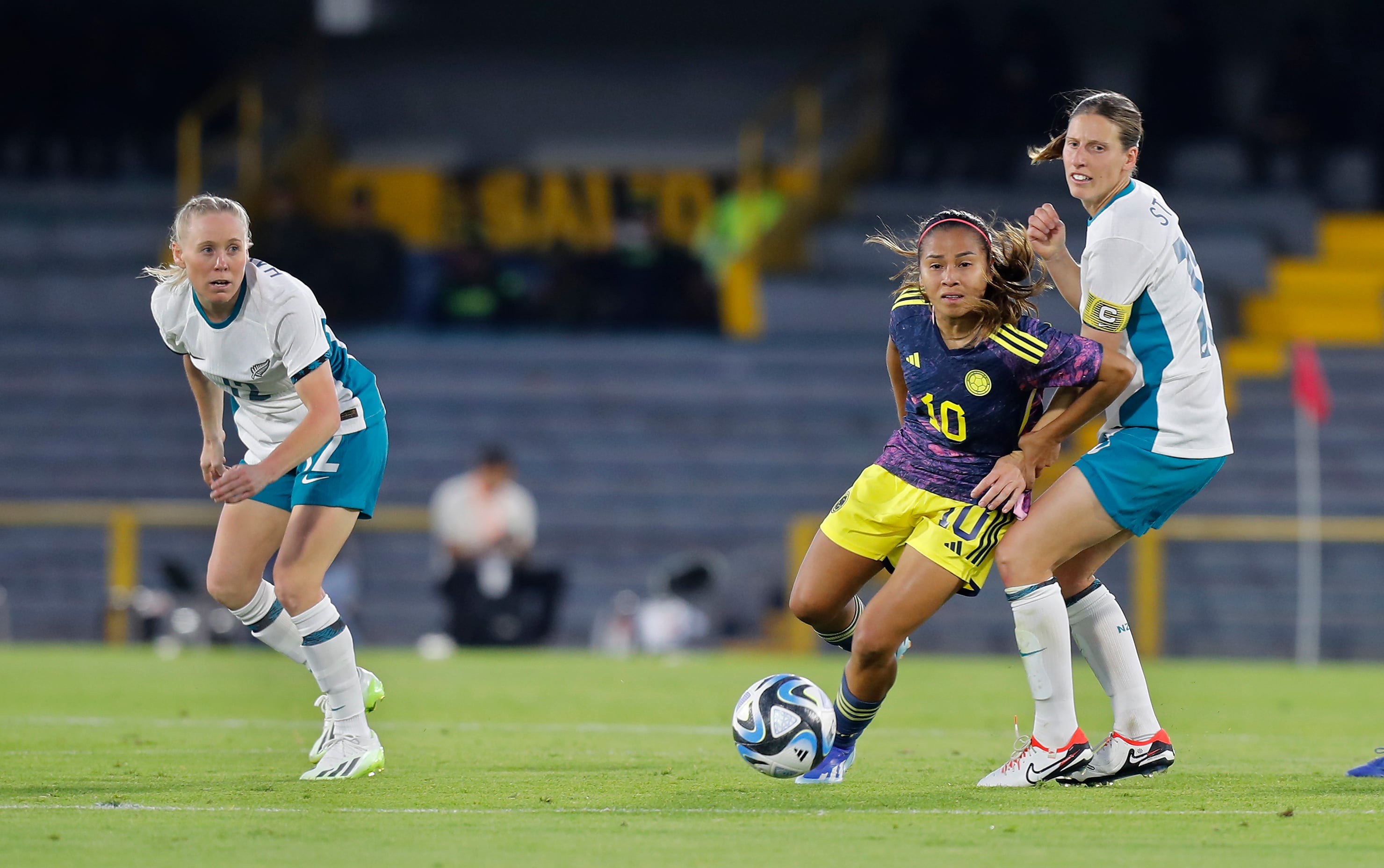 Selección Colombia Femenina de Mayores
Colombia vs Nueva Zelanda
Selección Colombia Femenina de Mayores
Bogota diciembre 2 del 2023
Foto Guillermo Torres Reina / Semana