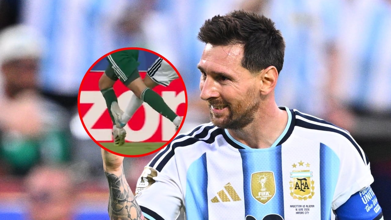 Lionel Messi ante Argelia