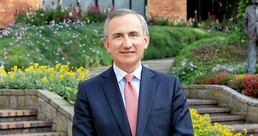 Hernando Parra Nieto, rector de la Universidad Externado de Colombia.