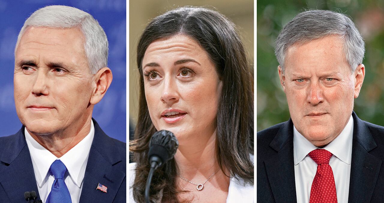 El testimonio de Cassidy Hutchinson, asistente del jefe de Gabinete, Mark Meadows, puso en jaque al exfuncionario. Además, reveló lo que se vivía en la Casa Blanca en esos días y la violencia que enfrentó el entonces vicepresidente, Mike Pence, por no seguirle el juego a Trump.