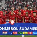 Huracán vs. América de Cali . (Photo by Luis ROBAYO / AFP)