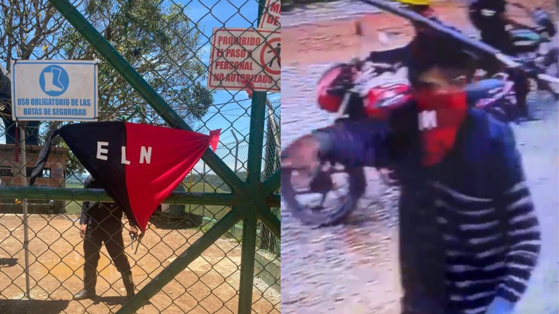 Amenazas del ELN en Antioquia.