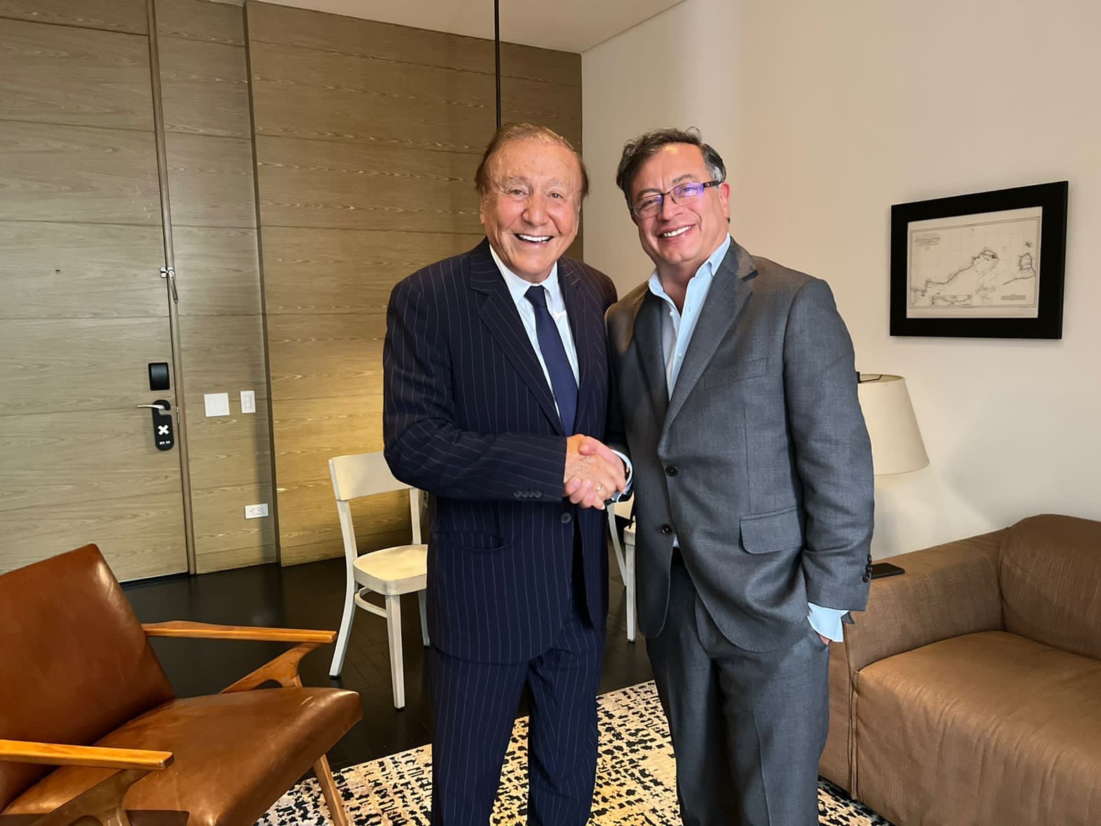 Rodolfo Hernández se reunió con Gustavo Petro. 28/06/2022.