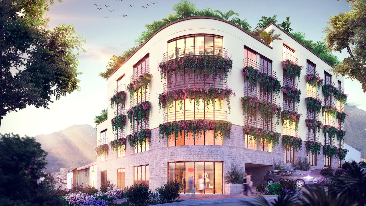 Edificio La Primera Candelaria es uno de los próximos proyectos de vivienda turística en Bogotá.