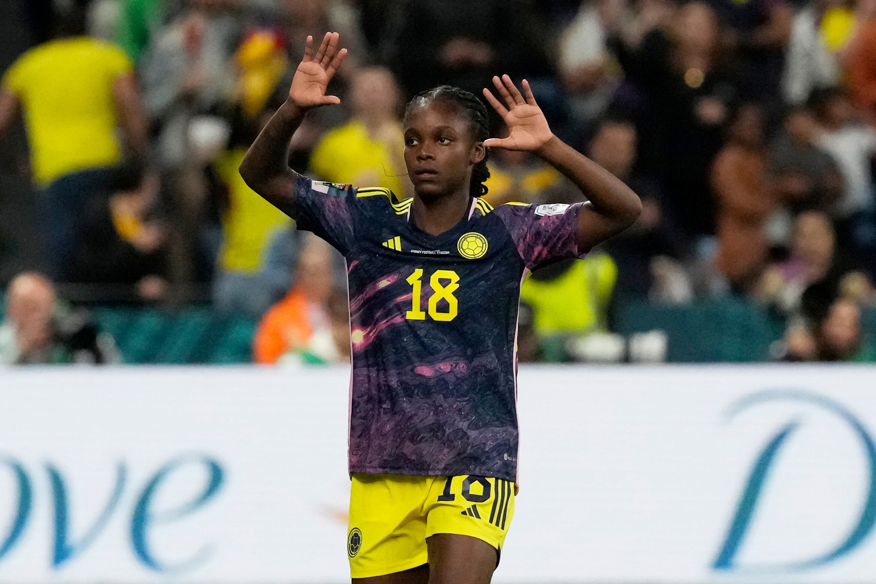 Linda Caicedo viene de marcar ante Alemania.
