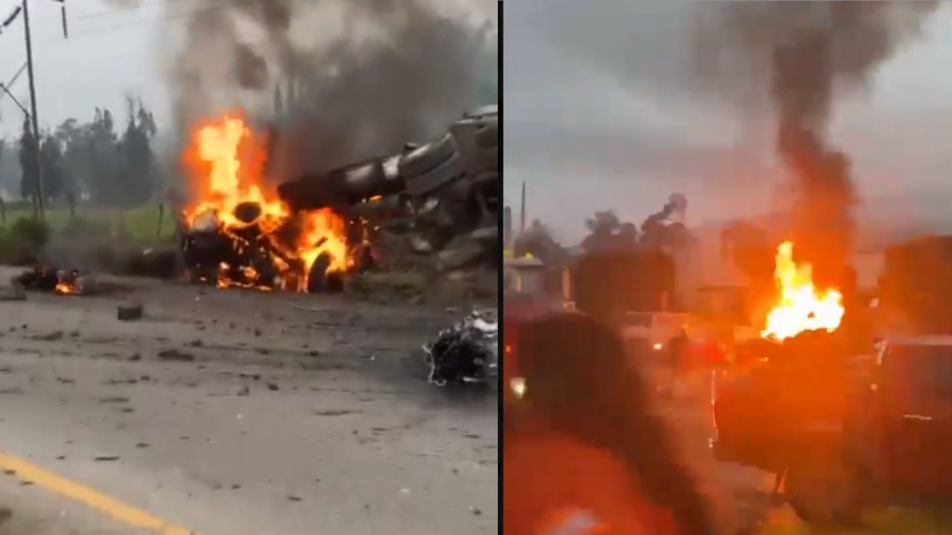 Equipos de salud y ambulancias coordinan el traslado y la atención de los heridos tras el accidente en el peaje Casa Blanca, en medio del despliegue de la red hospitalaria regional.