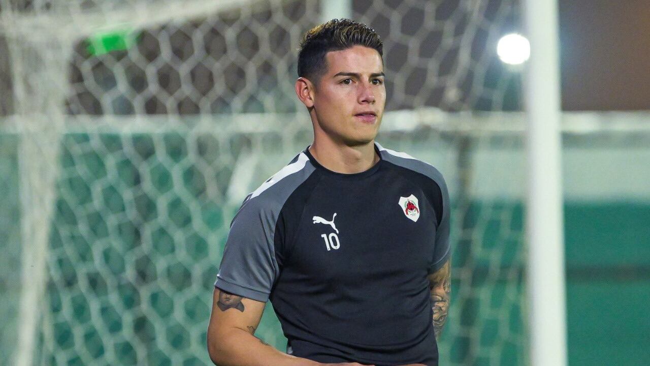 James no juega con el Al-Rayyan desde el pasado 5 de marzo de 2022