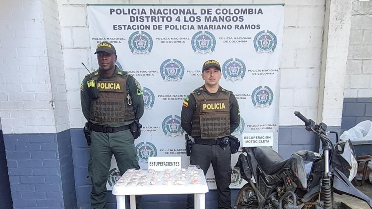Autoridades incautaron más de 10 mil dosis de marihuana y base de coca en Cali.