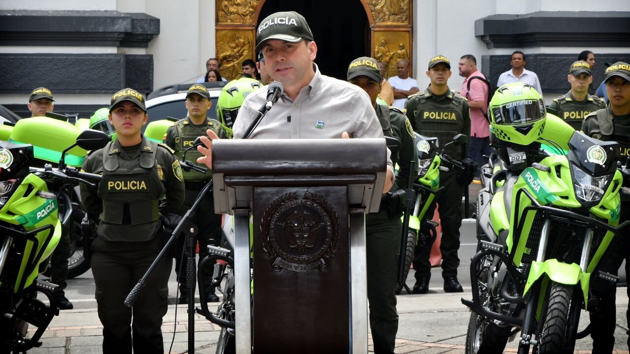 El comandante de la Policía de Cali destacó la gran labor que ha venido realizando la institución.