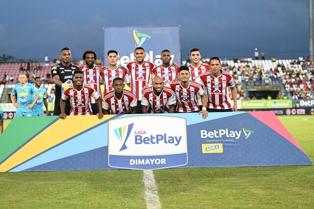 Onceno titular del Junior cuando enfrentó a Jaguares de Córdoba por la fecha 15 de la Liga BetPlay 2023-ll