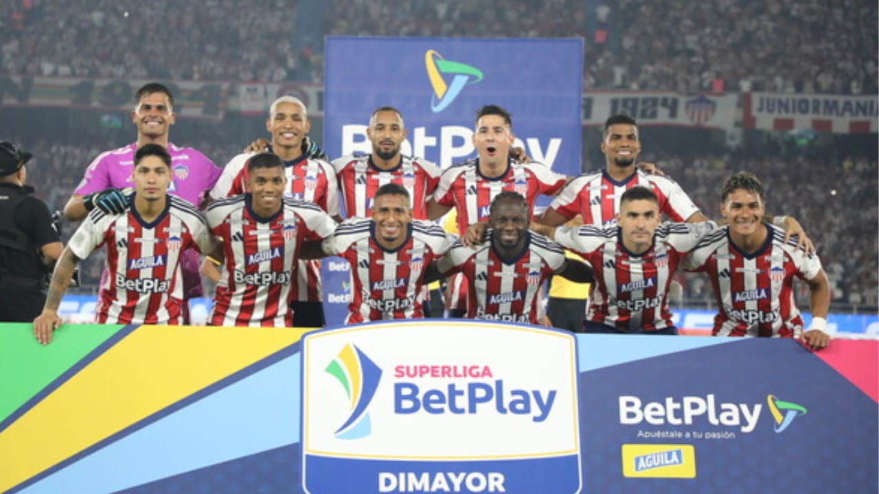 Nómina de Junior de Barranquilla en este 2026.