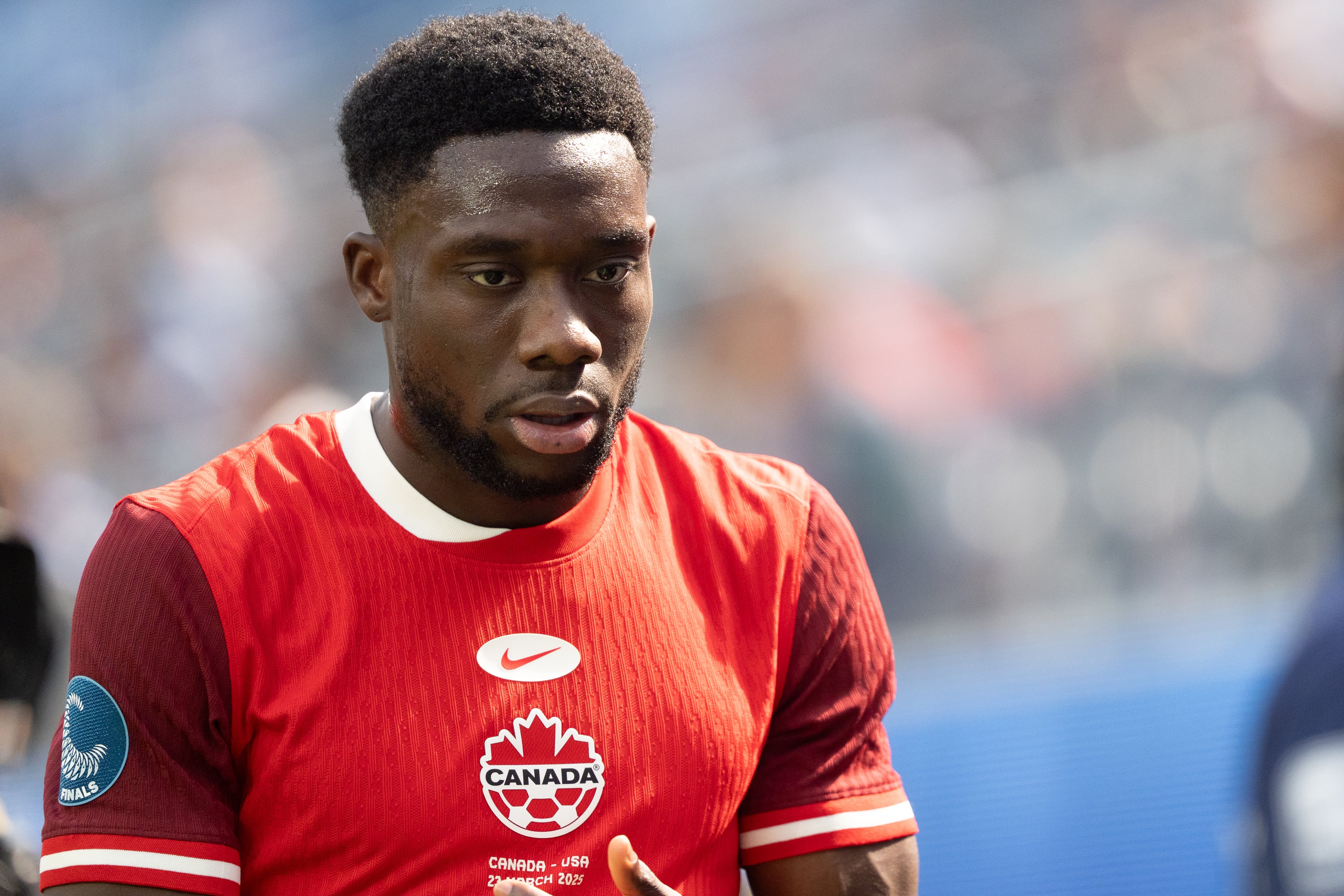 Alphonso Davies, de la Selección de Canadá. Figura de su nación para el Mundial 2026