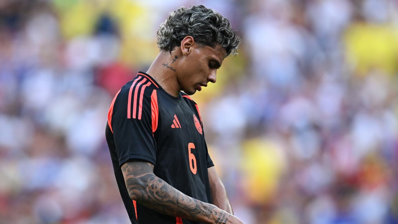 Richard Ríos, volante de la Selección Colombia