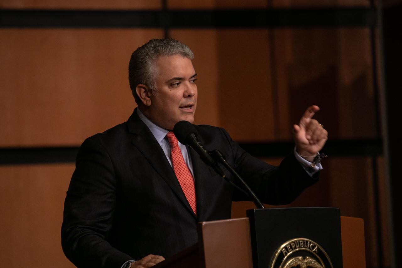 Iván Duque presidente de Colombia