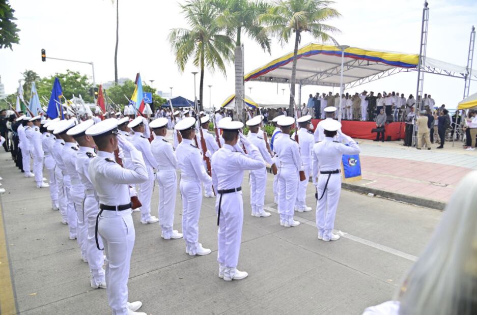 Desfile 20 de julio en San Andres