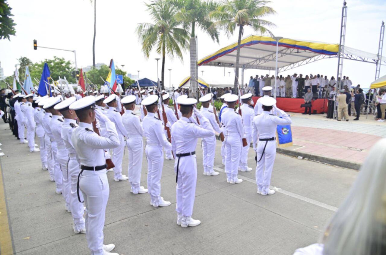 Desfile 20 de julio en San Andres