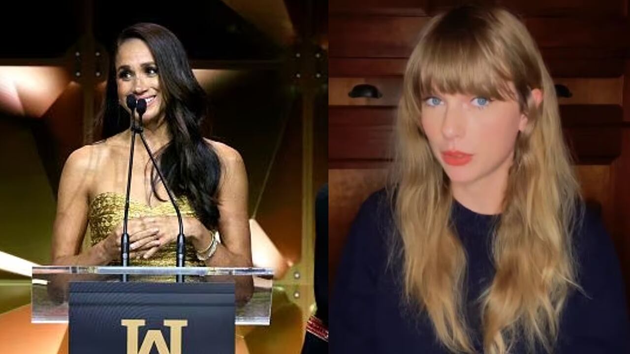 La duquesa se quedó sin la entrevista con la cantante. Fotos: Getty Images - Instagram @taylorswfit.