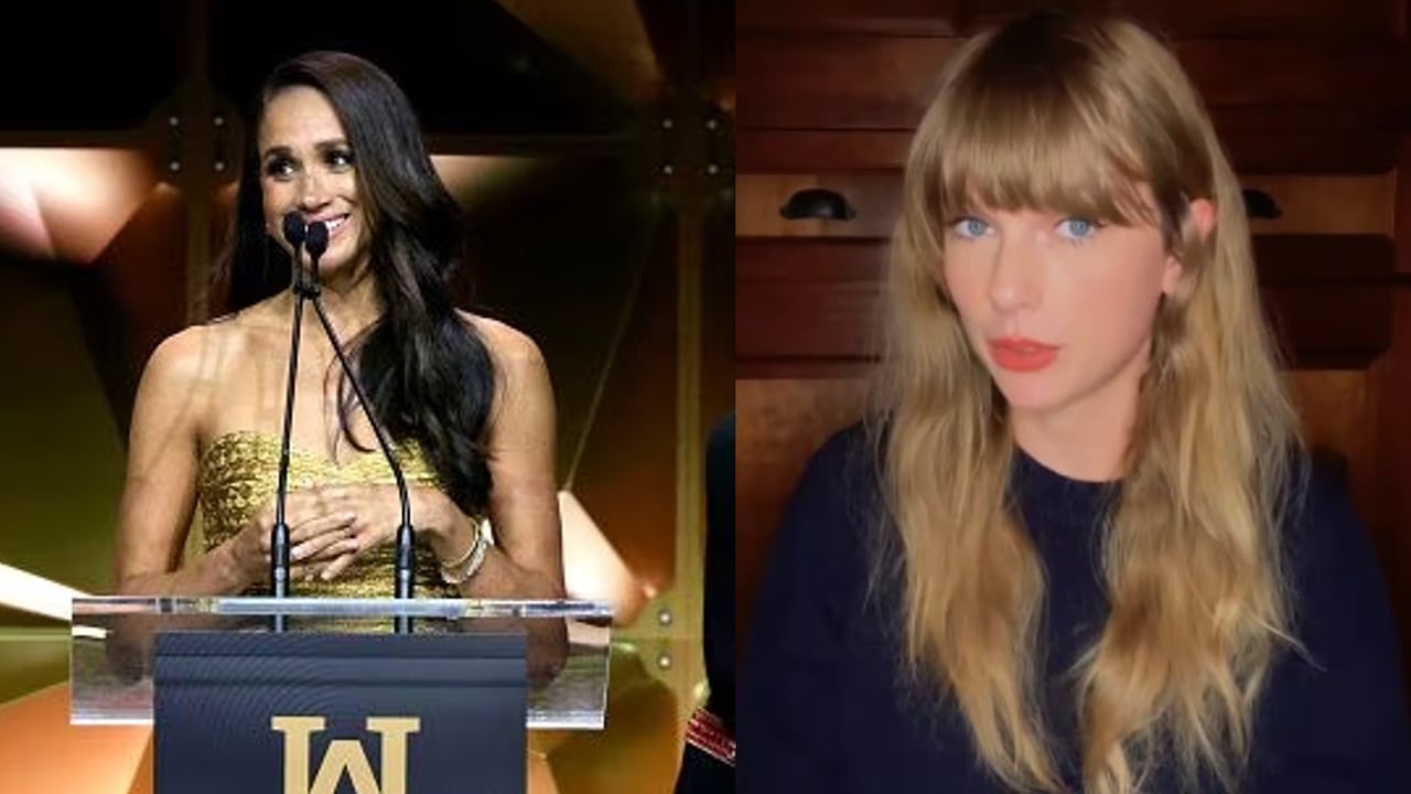 La duquesa se quedó sin la entrevista con la cantante. Fotos: Getty Images - Instagram @taylorswfit.