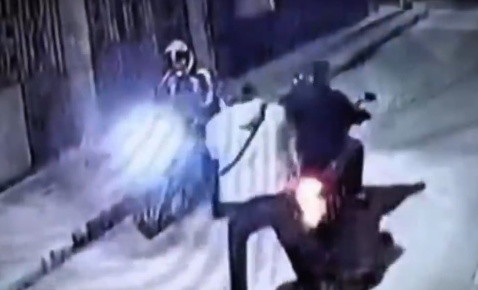 Presuntos ladrones en Bogotá.