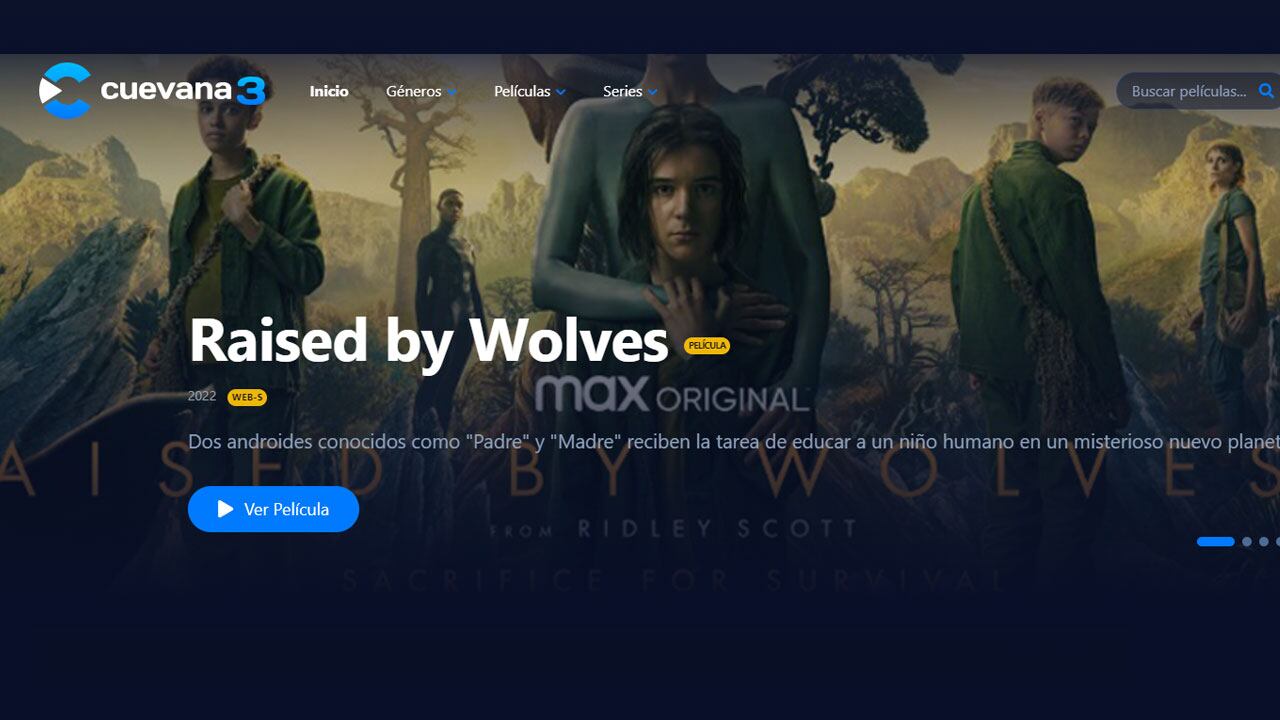 Cuevana 3 es un portal web que deja ver películas y series gratis.