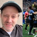 Escritor Axel Kaiser y la Selección de Argentina.
