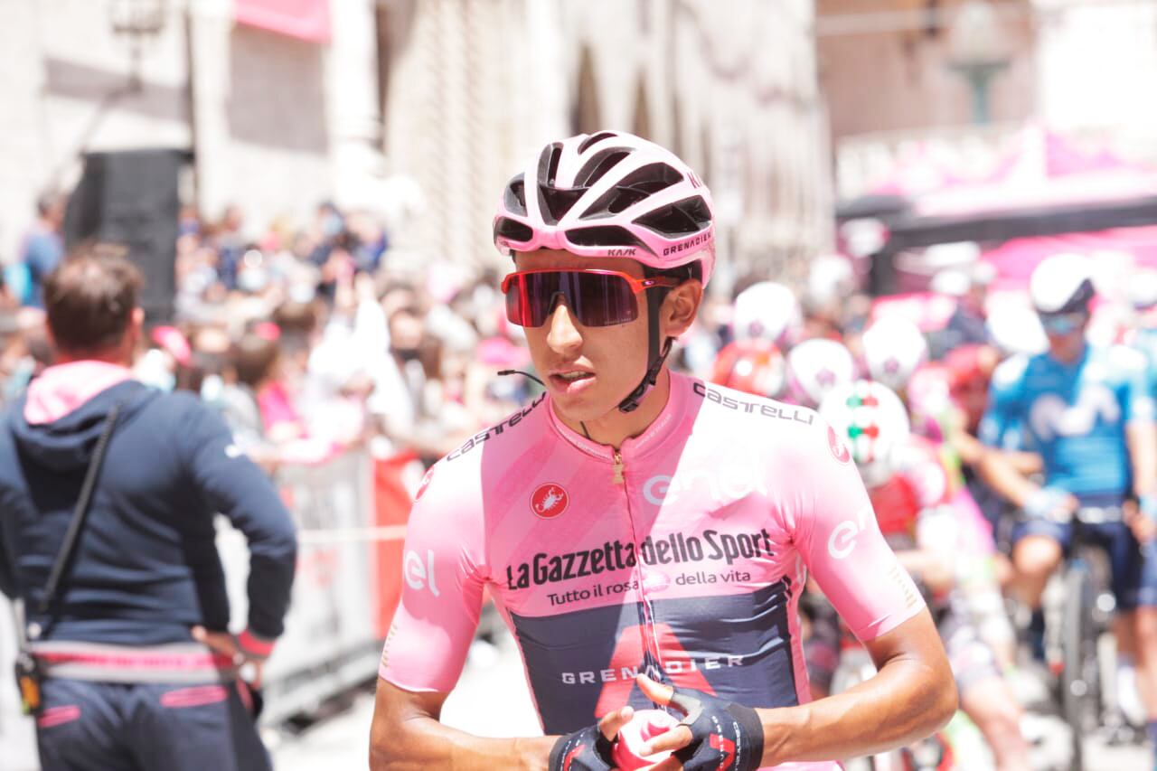 Egan Bernal, salida etapa 11, Giro de Italia 2021