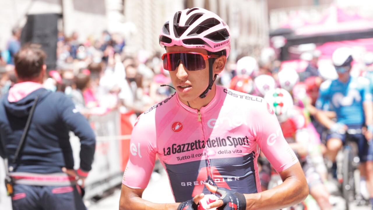 Egan Bernal, salida etapa 11, Giro de Italia 2021
