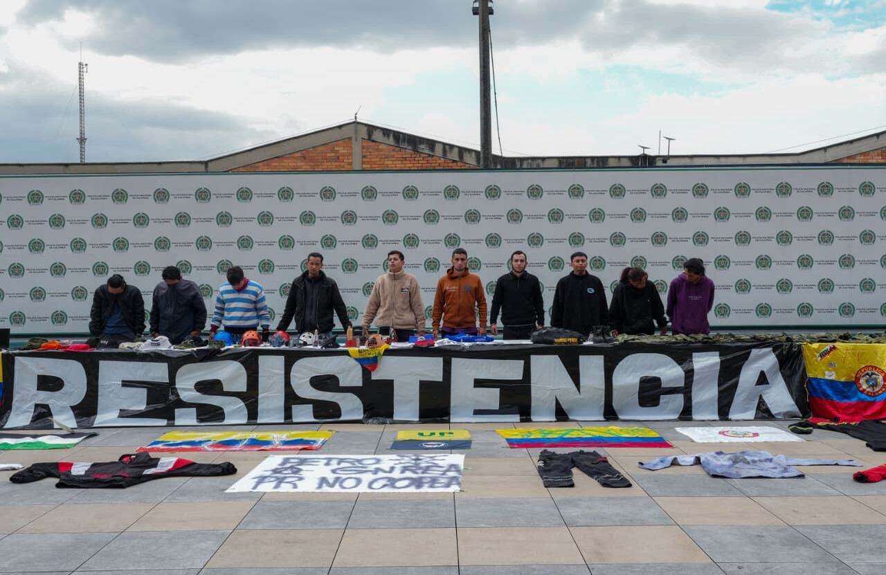 Les fueron incautados varios elementos probatorios vinculados a hechos de terrorismo en Bogotá.