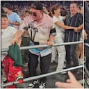 Papá Karol G e Iker en concierto 'Mañana será bonito tour'