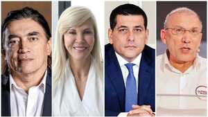 Gustavo Bolívar, Dilian Francisca Toro, Dumek Turbay y Roy Barreras, respectivamente.