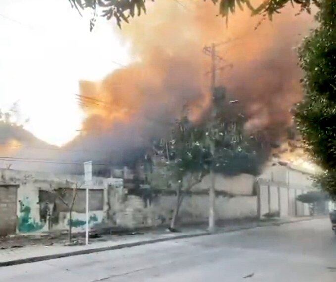 El incendio fue de grandes proporciones