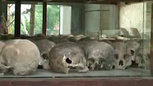 El Parque de las calaveras en Camboya