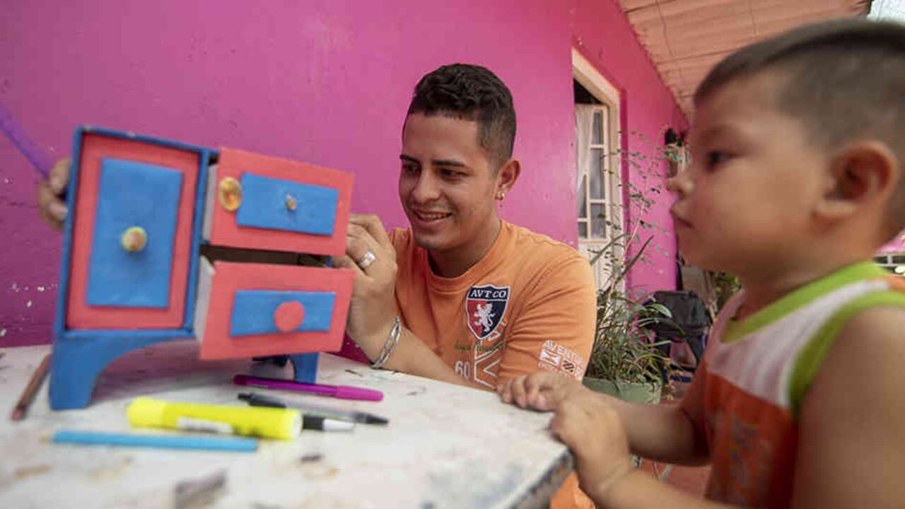 5 mil pesos diarios pagan de alquiler los venezolanos que se hospedan en esta casa del barrio La Ermita, en Cúcuta.